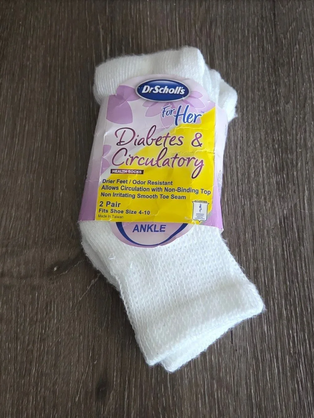 Dr. Scholl's Women's Diabetes & Circulatory Ankle Socks